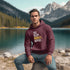 C & Win Sports Eat. Sleep. Hockey. Repeat. Hoodie Maroon / S - C & Win Sports