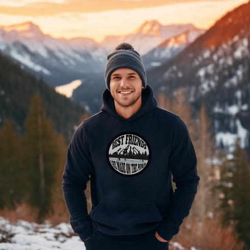 C & Win Sports Best Friends Are made On The Pond Hoodie Navy / S - C & Win Sports