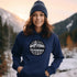 C & Win Sports Best Friends Are Made On The Pond Hoodie Navy / S - C & Win Sports