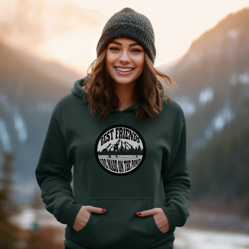C & Win Sports Best Friends Are made On The Pond Hoodie - C & Win Sports
