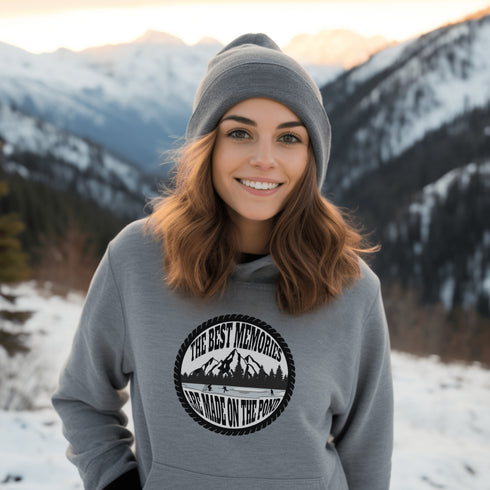 C & Win Sports The Best Memories Are Made On The Pond Hoodie - C & Win Sports