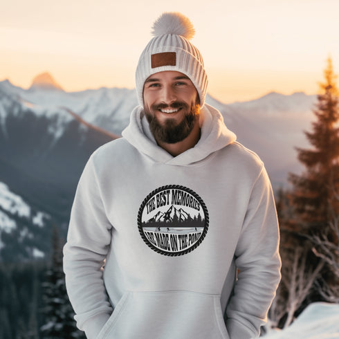 C & Win Sports The Best Memories Are Made On The Pond Hoodie - C & Win Sports