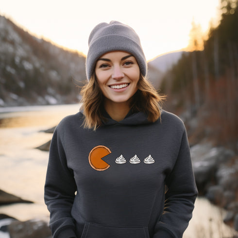 C & Win Sports Pumpkin Pie Hoodie Dark Heather / S - C & Win Sports