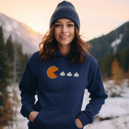 C & Win Sports Pumpkin Pie Hoodie Navy / S - C & Win Sports