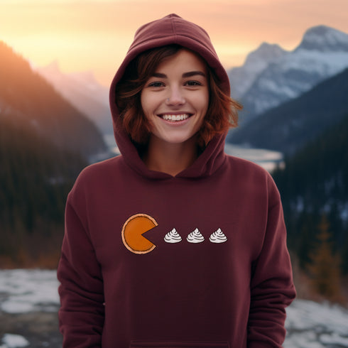 C & Win Sports Pumpkin Pie Hoodie Maroon / S - C & Win Sports