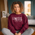 Printify Limited Edition Sweatshirt S / Maroon - C & Win Sports