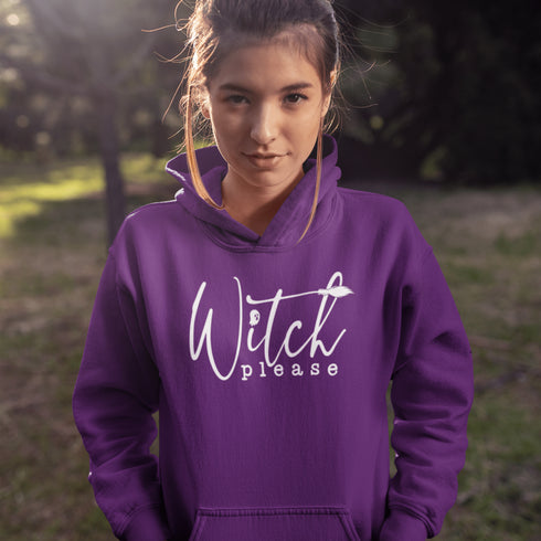 C & Win Sports Witch Please Hoodie Purple / S - C & Win Sports