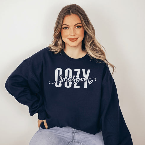 C & Win Sports Cozy Season Sweatshirt S / Navy - C & Win Sports