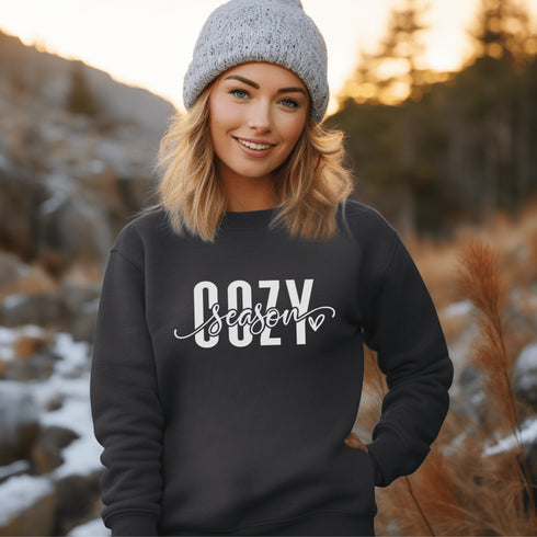 C & Win Sports Cozy Season Sweatshirt S / Dark Heather - C & Win Sports