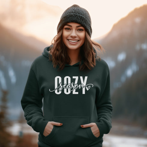 C & Win Sports Cozy Season Hoodie Forest Green / S - C & Win Sports