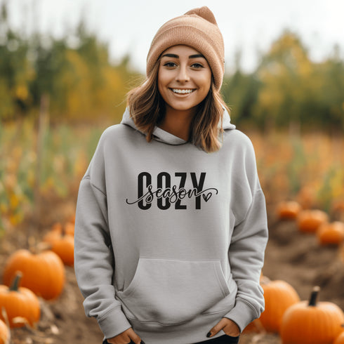 C & Win Sports Cozy Season Hoodie Sport Grey / S - C & Win Sports