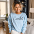 C & Win Sports Created With A Purpose Sweatshirt S / Light Blue - C & Win Sports