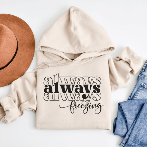 C & Win Sports Always Freezing Hoodie - C & Win Sports