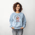 C & Win Sports Oh Christmas Tree Sweatshirt S / Light Blue - C & Win Sports