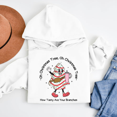 C & Win Sports Oh Christmas Tree Hoodie - C & Win Sports