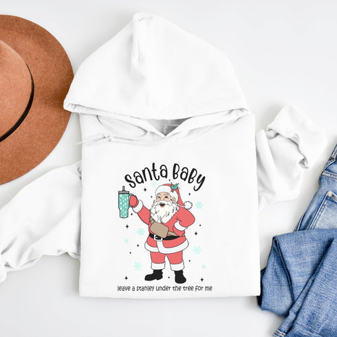 C & Win Sports Santa Baby Hoodie - C & Win Sports