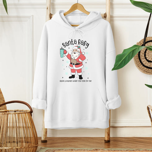 C & Win Sports Santa Baby Hoodie - C & Win Sports