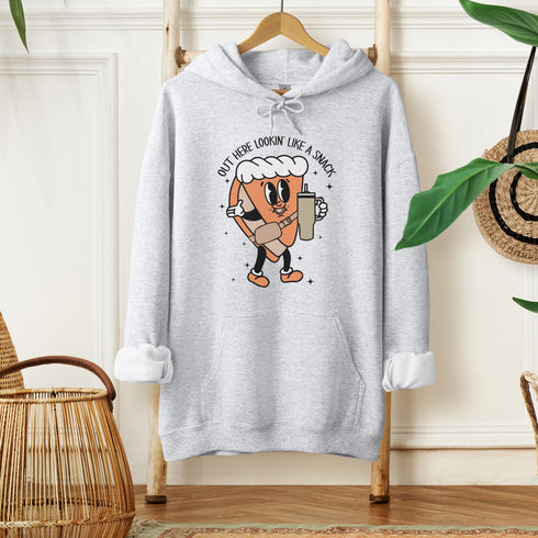 C & Win Sports Out Here Looking Like A Snack Hoodie Ash / S - C & Win Sports