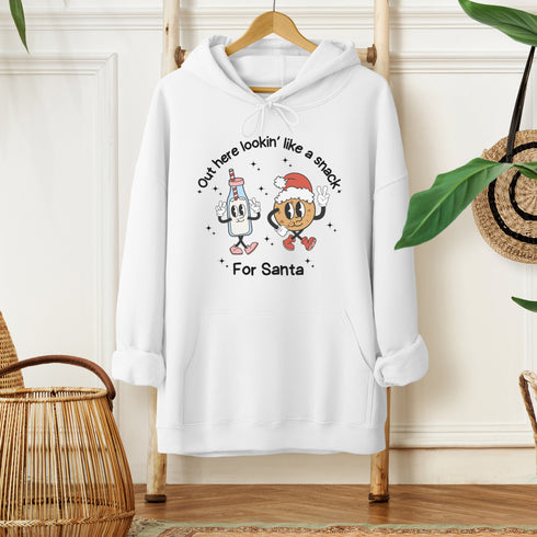 C & Win Sports Lookin' Like A Snack For Santa Hoodie - C & Win Sports