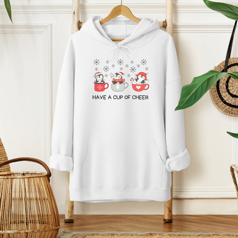 C & Win Sports Have A Cup of Cheer Hoodie - C & Win Sports