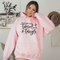 C & Win Sports Don't Get Your Tinsel In A Tangle Hoodie Light Pink / S - C & Win Sports