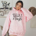 C & Win Sports Don't Get Your Tinsel In A Tangle Hoodie Light Pink / S - C & Win Sports