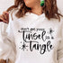 C & Win Sports Don't Get Your Tinsel In A Tangle Hoodie - C & Win Sports