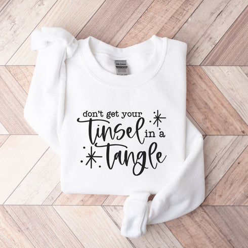 C & Win Sports Don't Get Your Tinsel In A Tangle Sweatshirt - C & Win Sports