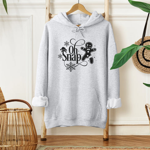 C & Win Sports Oh Snap Hoodie Ash / S - C & Win Sports