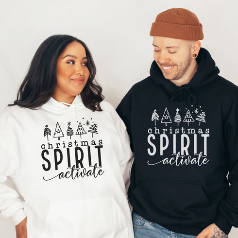 C & Win Sports Christmas Spirit Activate Hoodie - C & Win Sports