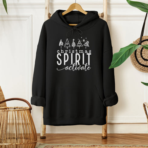 C & Win Sports Christmas Spirit Activate Hoodie - C & Win Sports