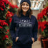 C & Win Sports Where The Tree Tops Glisten Hoodie Navy / S - C & Win Sports