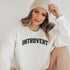 C & Win Sports Introvert Sweatshirt S / White - C & Win Sports
