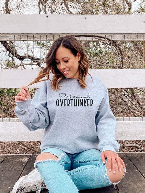 C & Win Sports Professional Overthinker Sweatshirt S / Sport Grey - C & Win Sports