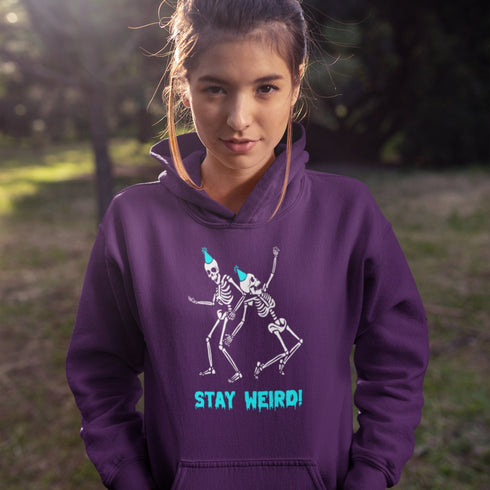 C & Win Sports Stay Weird Hoodie - C & Win Sports