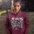 Celebrate your love of the game with this Vintage Hockey Doodle Hoodie featuring hockey sticks, skates, gloves, helmet, goal net and puck graphics. A cozy hoodie for hockey lovers, players, and hockey moms.