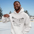 Stay warm and playful with our Winter Pond Hockey Hoodie. Featuring kids playing on a frozen pond, snowy trees, country houses, and the motto “If There's Ice, There's Hockey” – perfect for hockey fans and winter lovers.