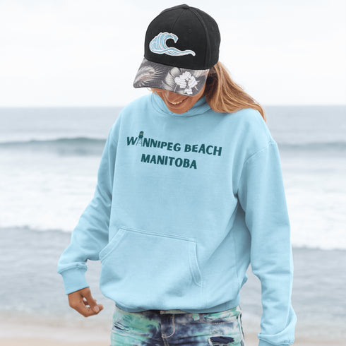 Step into vintage beach town vibes with our Winnipeg Beach Retro Scene hoodie — a stylish throwback to sun-soaked days by the lake.
