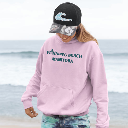 Step into vintage beach town vibes with our Winnipeg Beach Retro Scene hoodie — a stylish throwback to sun-soaked days by the lake.