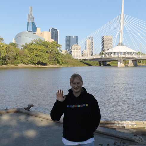 Whether you’re spelling out your love for the city or just trying to score major style points, this hoodie has you covered. Featuring colorful Scrabble tiles that spell "Winnipeg," it's the perfect choice for anyone who loves the Peg and appreciates a good word game.