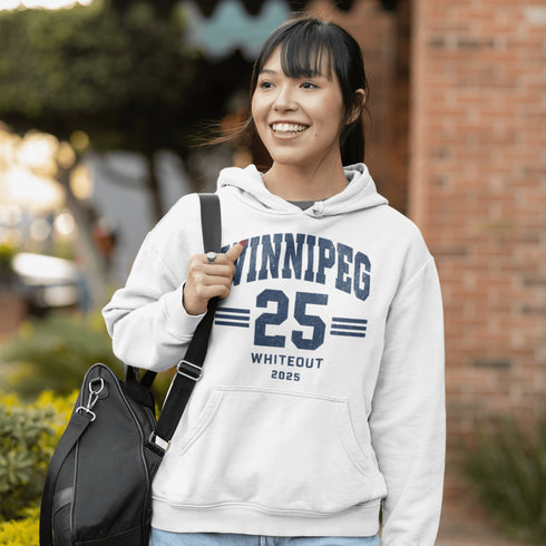 Winnipeg Whiteout 2025 Vintage Hoodie ❄️🏒🕶️ Throw it back while gearing up for the future—this Winnipeg Whiteout 2025 hoodie is pure retro playoff magic!