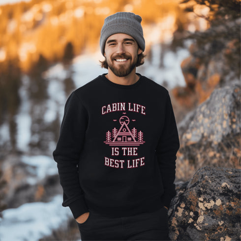 Introducing the sweatshirt that's perfect for all your cabin adventures!