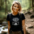 Our Camping tee features two adorable stick figure people roasting wieners over a cozy campfire. And with the hilarious slogan "It's All Fun & Games Until Someone Loses A Wiener," you'll be the life of the party at any camping trip!