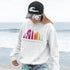 This Camping hoodie features a stunning colorful gradient forest graphic that captures the essence of the great outdoors. With the inspiring saying "WILD-Not All Who Wander Are Lost" boldly printed, it serves as a reminder to embrace your wild spirit and wanderlust.