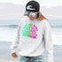 This hoodie features a stunning colorful gradient graphic that will make you stand out on your outdoor escapades. With the inspiring saying "Not All Who Wander Are Lost" emblazoned across the front, this hoodie is not just a piece of clothing, but a statement of your adventurous spirit and love for exploration.