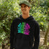 This hoodie features a stunning colorful gradient graphic that will make you stand out on your outdoor escapades. With the inspiring saying "Not All Who Wander Are Lost" emblazoned across the front, this hoodie is not just a piece of clothing, but a statement of your adventurous spirit and love for exploration.