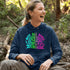 This hoodie features a stunning colorful gradient graphic that will make you stand out on your outdoor escapades. With the inspiring saying "Not All Who Wander Are Lost" emblazoned across the front, this hoodie is not just a piece of clothing, but a statement of your adventurous spirit and love for exploration.