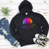 This hoodie features a vibrant and colorful gradient nature scene that will transport you to the great outdoors every time you wear it. The word "Wanderlust" emblazoned across the front serves as a reminder of your passion for exploration and the call of the wild.