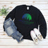 This crewneck features a vibrant and colorful gradient nature scene that will transport you to the great outdoors every time you wear it. The word "Wanderlust" emblazoned across the front serves as a reminder of your passion for exploration and the call of the wild.