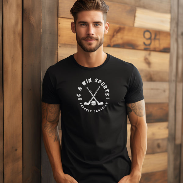 Proudly Canadian Hockey T-Shirt